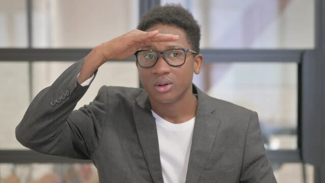 African American Man Searching New Opportunity in Work
