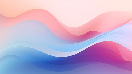 Vibrant retro abstract wavy background