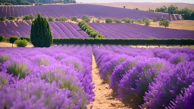 Explore the beauty of lavender fields in Provence, France