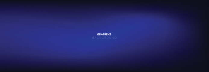 Abstract blue gradient banner