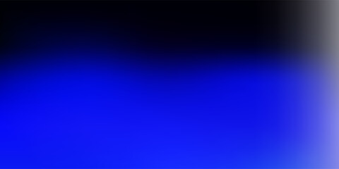 Dark blue vector gradient blur pattern.