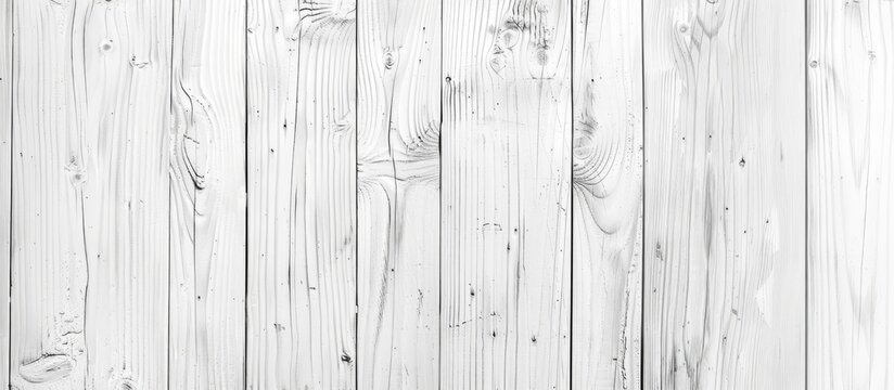 An image showcasing a closeup of a white hardwood wall with a parallel pattern of grey wooden planks, creating a rustic and elegant vibe