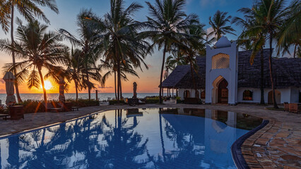 Sonnenaufgang in Zansibar