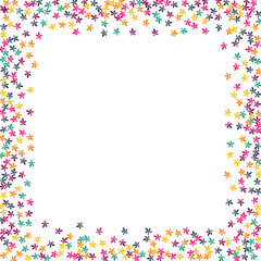 Colorful Leaf Vector White Background. Autumn Confetti Season Design. September Foliage Set. Yellow Foliage Illustration.