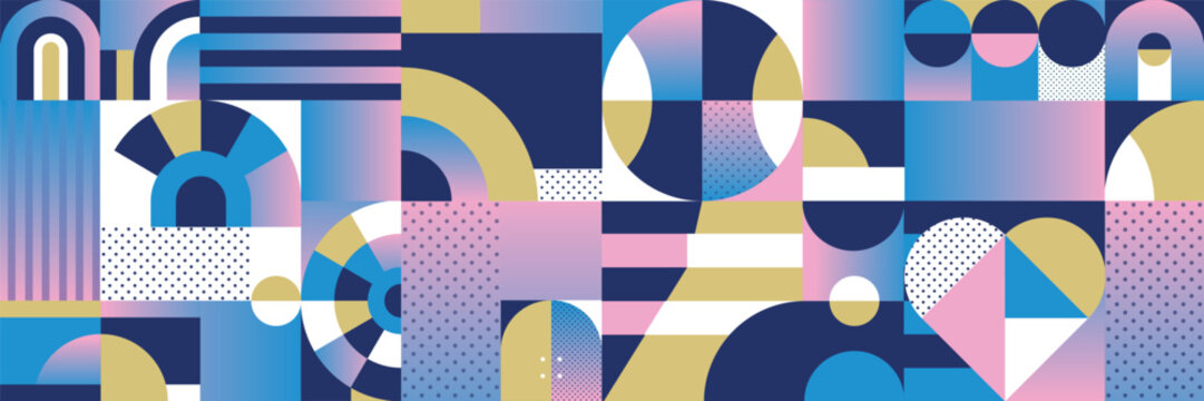 Summer Sports Games Event in Paris abstract geometric elements trendy pattern Sale gift card background winner competition congratulations flat modern design champion award travel banner