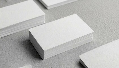 Business Card Mockup for Branding - Presentation for Personal Identification or Pursue of Business - Promotional Material for Business Endeavors - Neutral Background