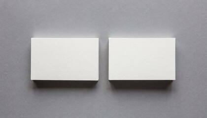 Business Card Mockup for Branding - Presentation for Personal Identification or Pursue of Business - Promotional Material for Business Endeavors - Neutral Background