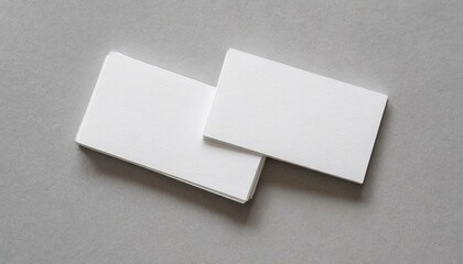 Business Card Mockup for Branding - Presentation for Personal Identification or Pursue of Business - Promotional Material for Business Endeavors - Neutral Background