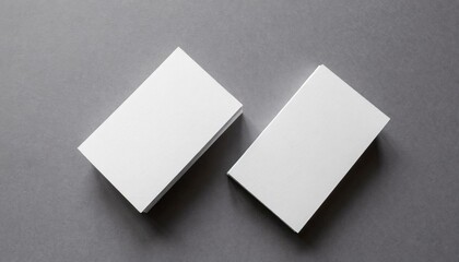 Business Card Mockup for Branding - Presentation for Personal Identification or Pursue of Business - Promotional Material for Business Endeavors - Neutral Background