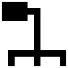 walking frame icon, simple vector design