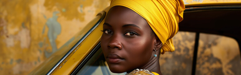 Afro Afrikanerin - Mode Afrika Mali