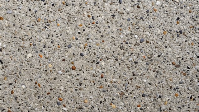 Concrete exposed aggregate texture background
