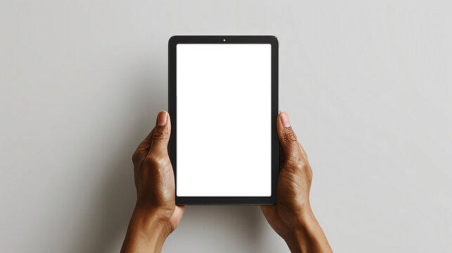 person holding tablet pc
