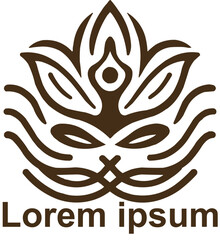 yoga logo design 