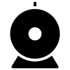 Fototapeta na wymiar webcam icon, simple vector design