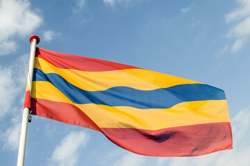 General stock image - Flag Overijssel.