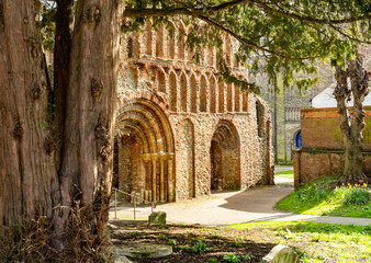 Historic priory ruins