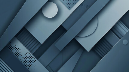 abstract 3d square technology communication concept background. Random shifted cube square boxes block background wallpaper banner with copy space.	
