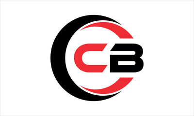 CB initial letter circle icon gaming logo design vector template. batman logo, sports logo, monogram, polygon, war game, symbol, playing logo, abstract, fighting, typography, minimal, wings logo, sign