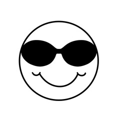 Doodle Emoji in Glasses