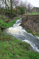 Belgique wallonie riviere eau environnement vallée de la Lesse - 766239177