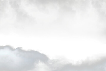 White smoke on Transparent background