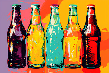 The Buzzing Fizz of Soda Pop: Pop Art's Colorful Visualization