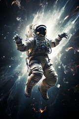 Fototapeta premium Avant-Garde Brilliance: Solarized Photographic Abstract Art