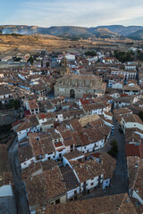 A view to Rubielos de Mora town