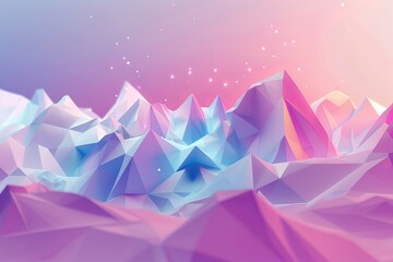 Isometric abstract background