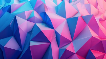 Isometric abstract background