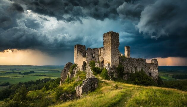 Castillo en ruinas