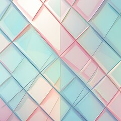 sharp criss cross glass pattern with pastel color 