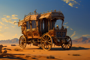 Fototapeta premium Unveiling the Occult Realm: A Vivid Display of Symbolism