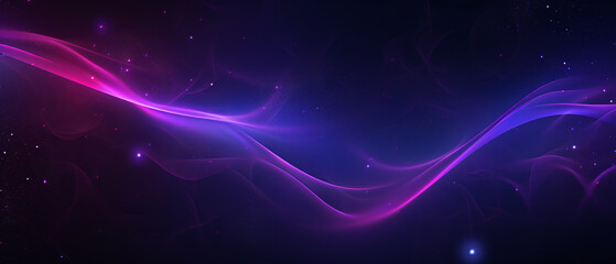 Neon Galaxy minimalist background.