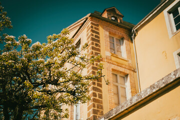 Village de saint-Sauveur-en-Puisaye, village de Colette l'écrivaine, Bourgogne, France