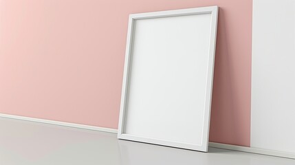 Boho interior style. Wall art. Frame mockup. Poster mockup