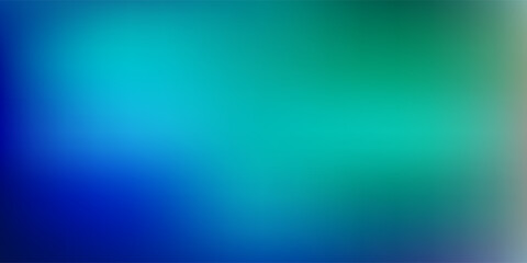 Light blue, green vector gradient blur layout.