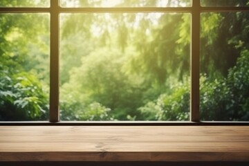 Window Overlooking Forest