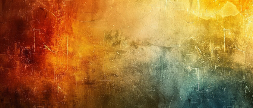 A colorful background with a lot of texture and a few lines
