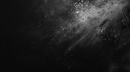 Abandoned Grunge: Dusty Texture on Dark Surface