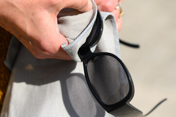 Microfiber Cloths Wipes To clean glasses