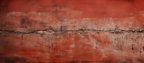 Obraz premium A closeup of a brown wooden wall with a barbed wire fence in the background, blending nicely with the natural landscape. The pattern of rectangles adds an artistic touch to the scene