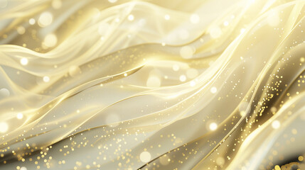Obraz premium Abstract luxury cream background with gold light effects