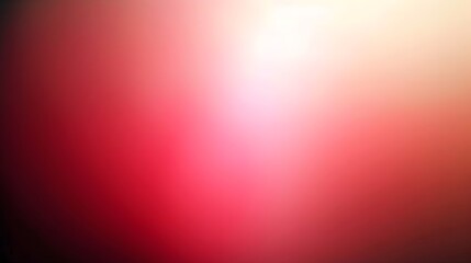 Minimalistic Gradient Red Soft Blur Background - Hand Edited Generative AI - obrazy, fototapety, plakaty