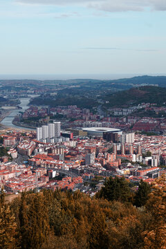 Bilbao city view, Bilbao, spain, travel destinations