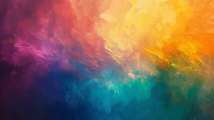 Oil painting background in various colors - obrazy, fototapety, plakaty