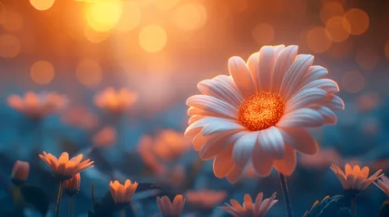 Türaufkleber Gerbera flower. © Janis Smits
