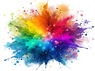 Fototapeta premium Holi color powder