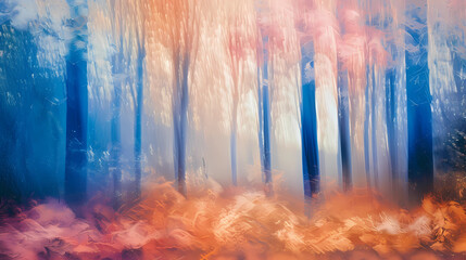 Abstract Forest Pattern